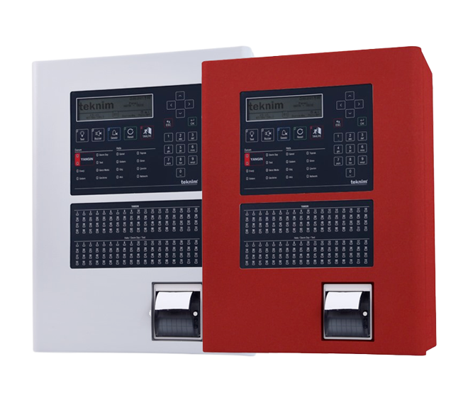 Analogue Addressable Fire Alarm Panel, 1-2 and 4 Loop With Printer